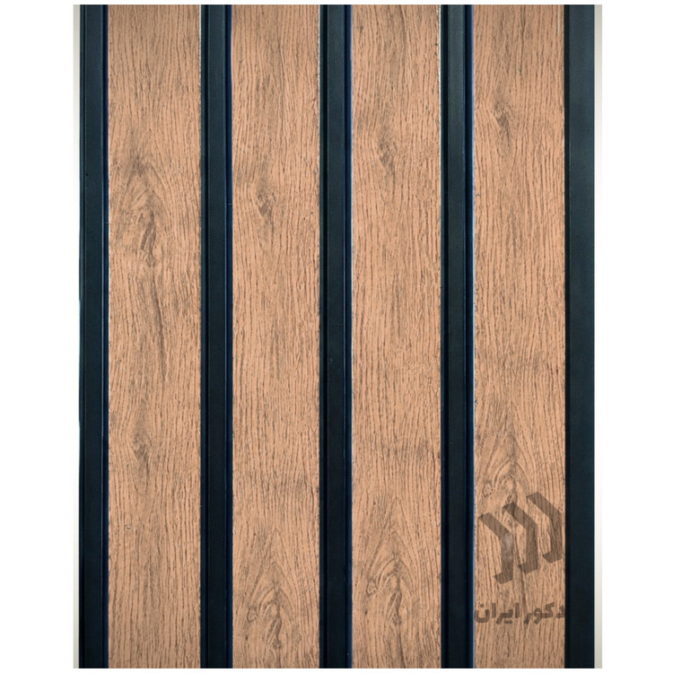 ترمووال pvc طرح چوب روشن - ابعاد 20*280