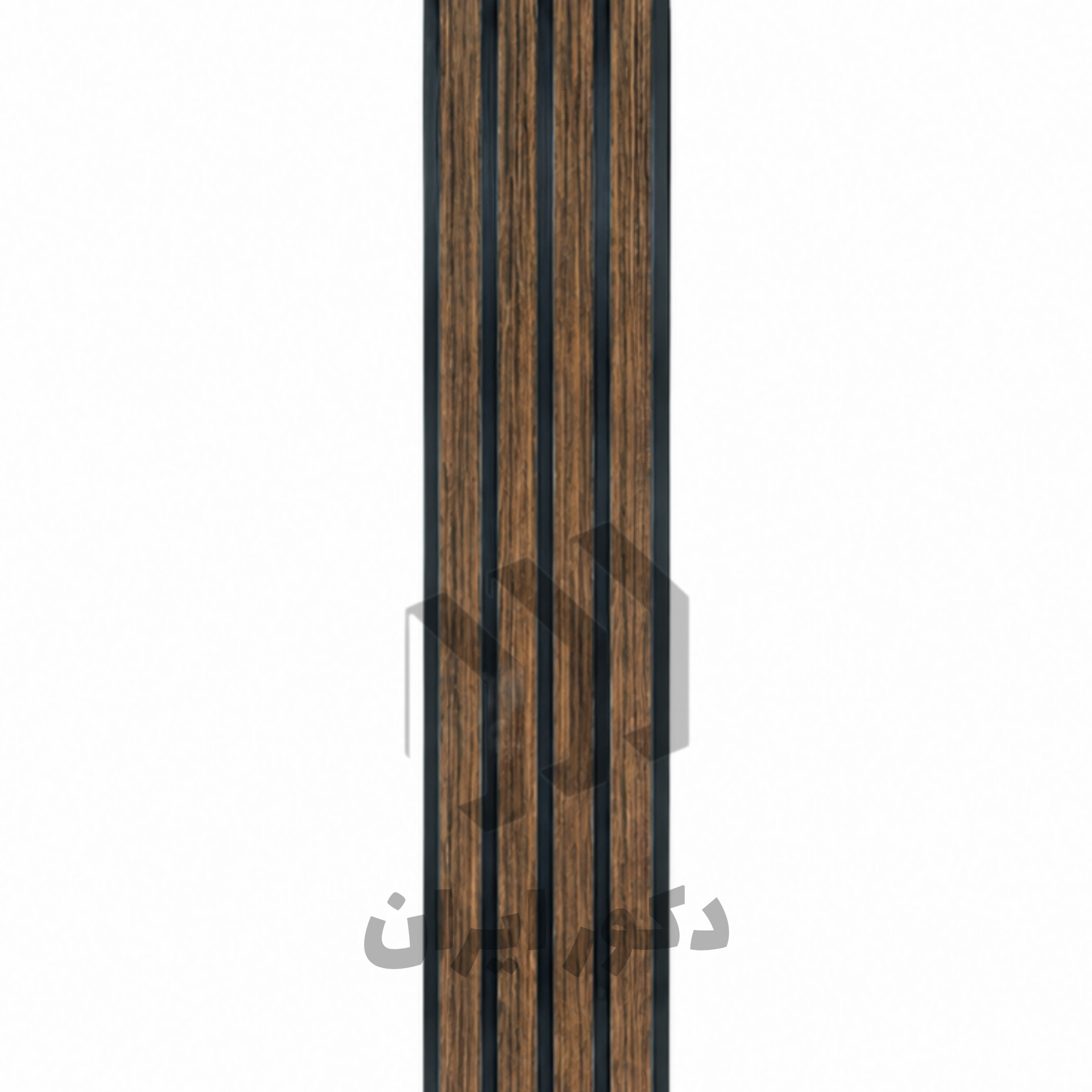 ترمووال pvc طرح چوب رنگ فندقی - ابعاد 20*280