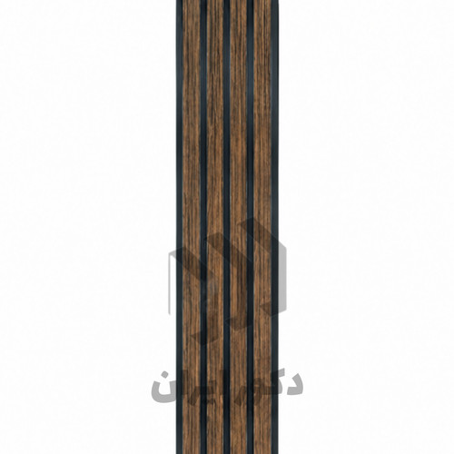 ترمووال pvc طرح چوب رنگ فندقی - ابعاد 20*280