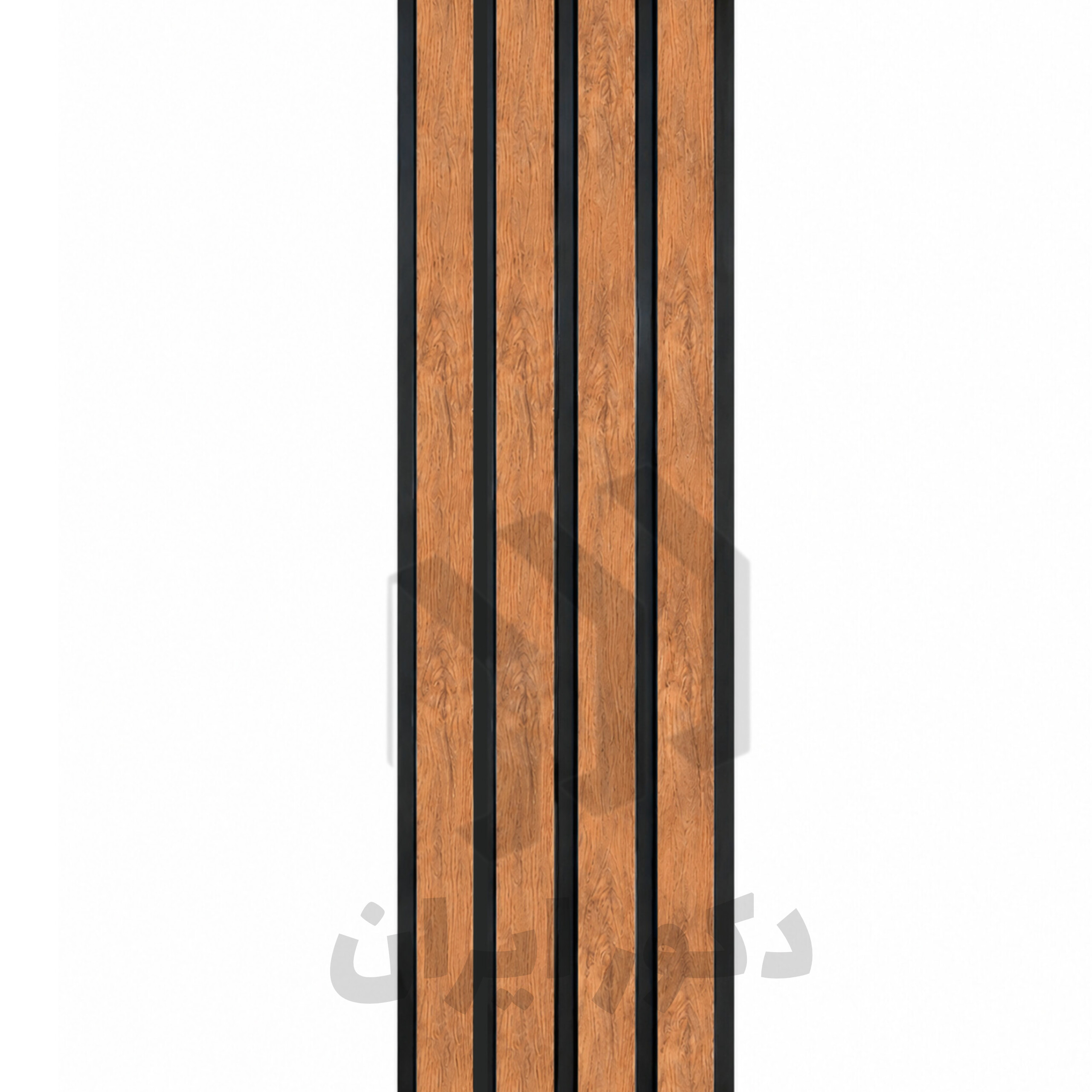 ترمووال pvc قهوه ای تیره - ابعاد 20*280