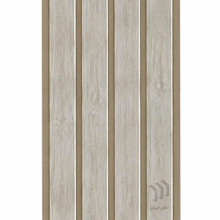 ترمووال pvc طرح چوب افرا رنگ کرم - ابعاد 20*280