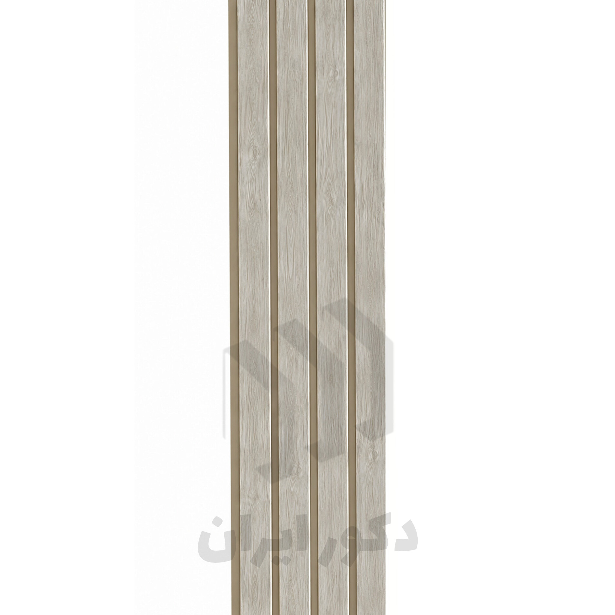 ترمووال pvc طرح چوب افرا رنگ کرم - ابعاد 20*280