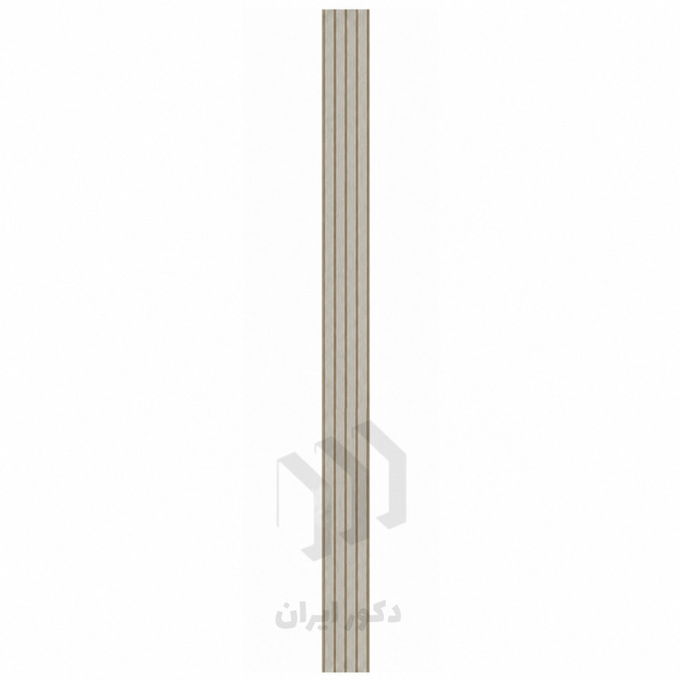 ترمووال pvc طرح چوب افرا رنگ کرم - ابعاد 20*280