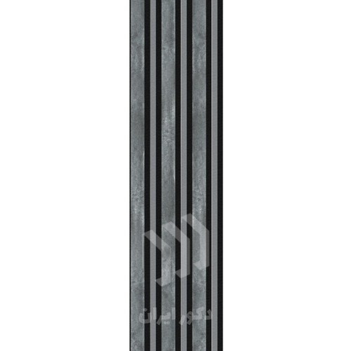 ترمووال pvc طوسی رگه لاین - ابعاد 20*280